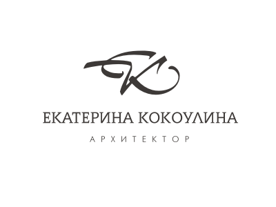 EK (v.3) architect callygraphy ek lettering logo monogram