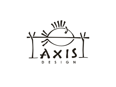 New Axis :) axis design identity logo mark studio symbol fish