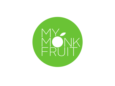My Monk Fruit brand china cugar fruit identity logo monk
