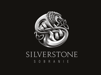 SILVERSTONE boutique celtic fashion identity lion logo metal silver