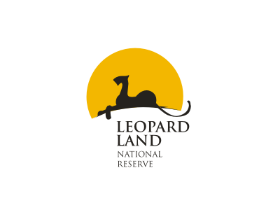 Leopard brand branding identity leopard logo nature park reserve
