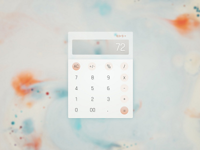 Calculator | Daily UI #004 004 calculator dailyui design ui ui design user interface