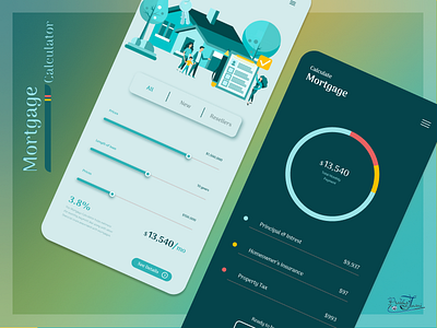 Mortgage Calc. - DailyUI_004