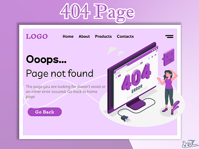 404 Page-DailyUI_008 dailylearning dailyui design ui uichallenge uidesign uidesigner ux