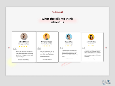 Testimonial- DailyUI_039 dailylearning dailyui design ui uichallenge uidesign uidesigner ux