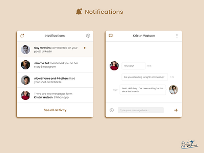 Notifications-DailyUI_049 dailylearning dailyui design ui uichallenge uidesign uidesigner ux