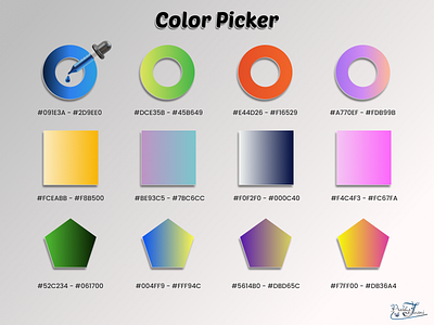 Color Picker-DailyUI_060 3d branding dailylearning dailyui design graphic design illustration logo ui uichallenge uidesign uidesigner ux