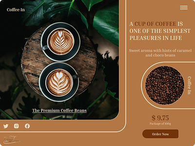 Coffee Beans - UI Concept