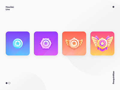 icons for HuaJiao Live app icon