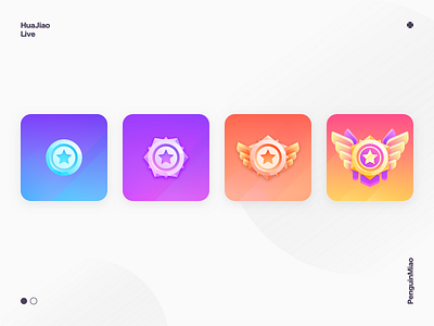 icons for HuaJiao Live