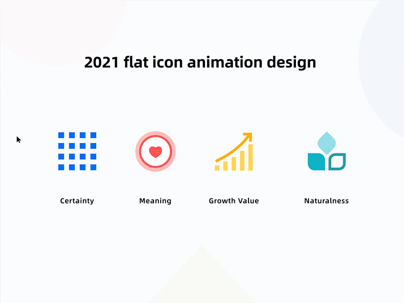 2020 flat icon animiation design inspiration 2021 design animated gif animation branding design dynamic icon icons logo ui ux