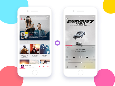 See You Again——Music Player abuse app interaction ios music player playlist radio report ui ux