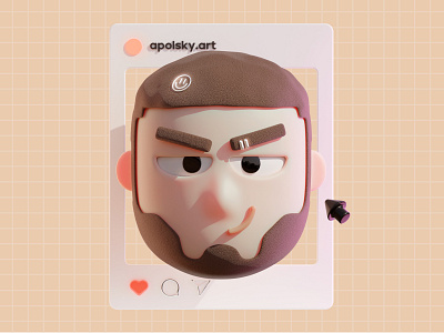 Mysterious designer - 3D Character