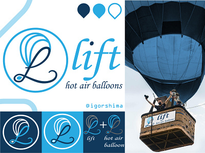 Lift, Hot air balloons