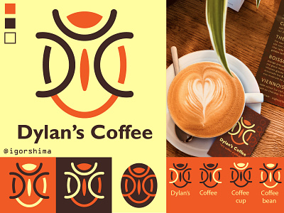 Dylan's Coffee, Day 6 daily logo challenge