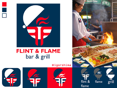 Flint and Flame, daily logo challenge-day 10