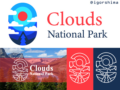 Clouds national park brand design brand logo branding business logo clouds company logo daily logo daily logo challenge design graphic design graphic designer illustration inspiration logo logo concept logo design logo mark logos mockup premium logo