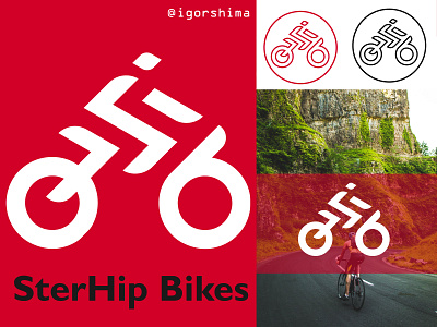 Premium bike, bicycle logo brand design brand logo branding creative logo custom logo daily logo daily logo challenge design flat graphic design logo logo design logo designer logo inspiration logo mark logo type logos minimalistic logo premium logo professional logo