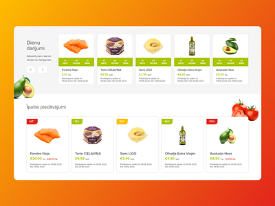 LaTS Ecommerce website design e commerce ecommerce food food and drink foodie illustration interface shop store ui ux web webdesign webshop webstore