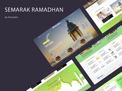 Semarak Ramadahan Web Design design ui web