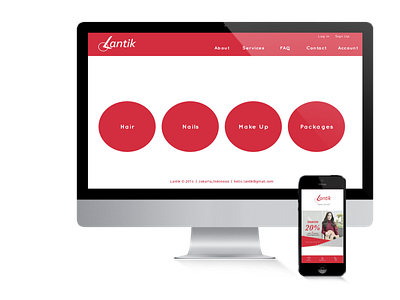 Lantik Web & App Design