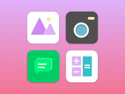 App Icon app design icon logo ui vector