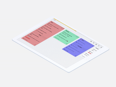 To-do lists in kanban view for tidily.io gtd kanban task to do