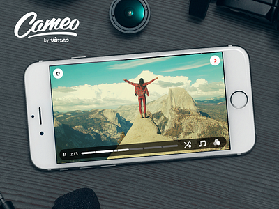 The New Cameo! app cameo design editing filmmaking ios iphone landscape video vimeo