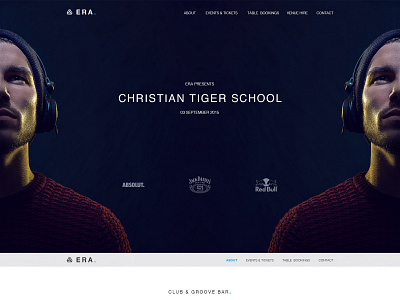 Cape Club branding design typography ui web website