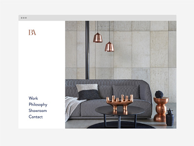 Interior Studio Homepage