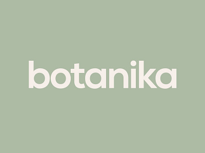 Botanika botanica brand identity clean logo logotype minimal serif typography wordmark branding inspiration visual identity