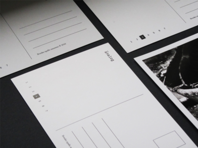 Analog postcards