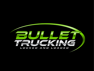 Bullet Trucking branding design graphic design illustration logo typography vector