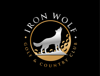 Iron Wolf branding design graphic design illustration logo typography vector