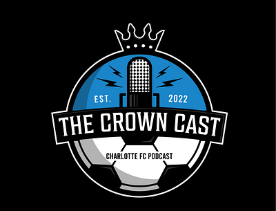The Crown Cast branding design graphic design illustration logo typography vector