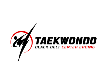 Taekwondo Black Belt Center Erding branding design graphic design illustration logo typography vector