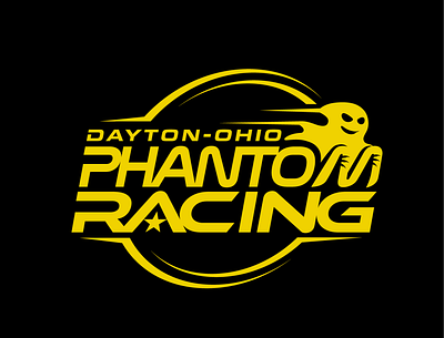 Phantom Racing app branding design graphic design illustration logo typography ui ux vector