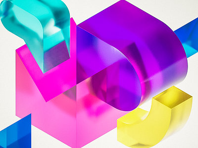 3d glassmorphism for a private high school "Mriydiy" 3d branding design graphic design