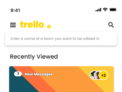 Trello Redesign Concept - By Abu Bakkar branding graphic design ui ux vector