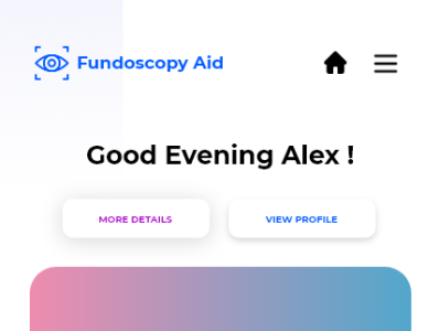 Fundoscopy Aid - Final Year Project app design graphic design ui ux vector