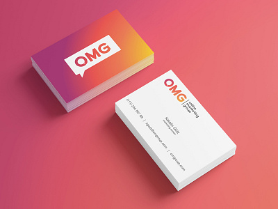 Corp id. concept for a online marketing company