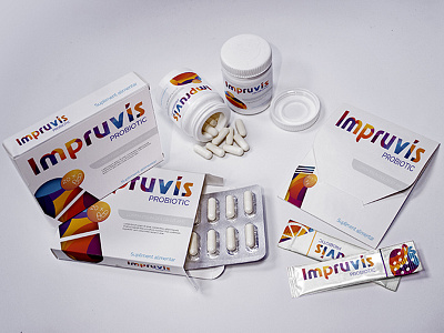 Impruvis branding pharma pharmaceutical probiotics