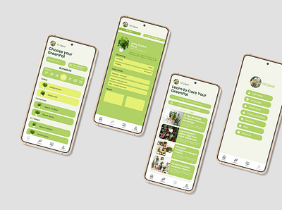 Mockup Greenpal App 2022 app branding design graphic design illustration ui ux vector