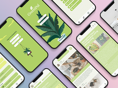 Mockup Greenpal App 2022