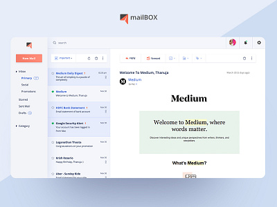 Mailbox category clear ui fresh mail mailbox new ux