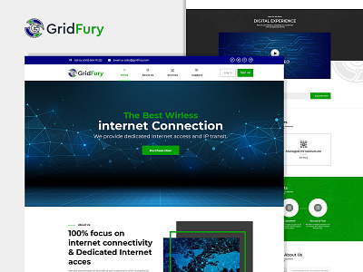 GridFury Website Design connections developers. home page infrastructure services internet internet access internet provider internet provider service ip transit isp service it infrastructure network security networking solutions services software ui design ui ux web design