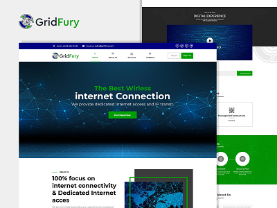 GridFury Website Design