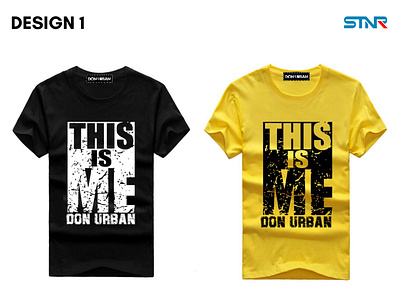 STNR TSHIRT DESIGN: THIS IS ME branding graphic design