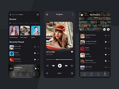 Music Player mobile app