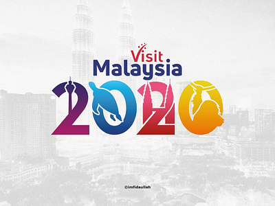 Visit Malaysia 2020 2020 animal colourful design klcc logo malaysia malaysiatrulyasia tourism visitmalaysia visitmalaysia2020 vmy2020